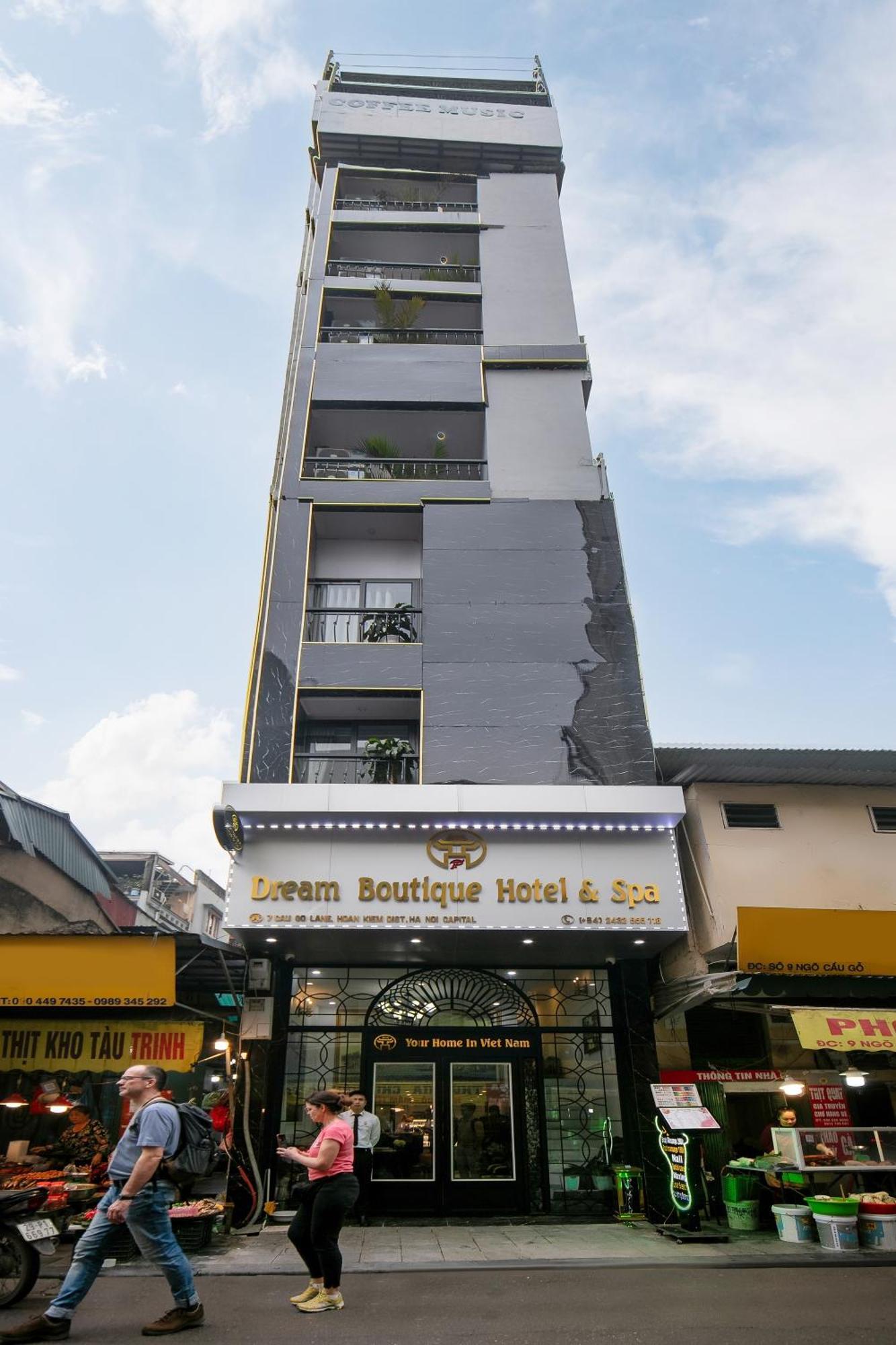 Dream Boutique Hotel & Travel & Spa - Hanoi Old Quarter מראה חיצוני תמונה